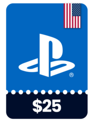 PlayStation Gift Card USA 25$