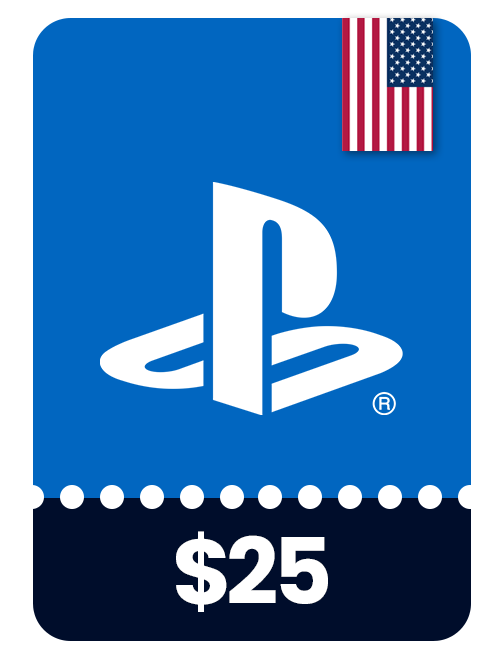 PlayStation Gift Card USA 25$