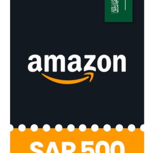 Amazon KSA Gift Card value of 500 SAR