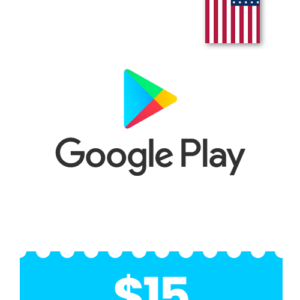 Google Play $15 USA Gift Card