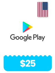 Google Play $25 USA Gift Card