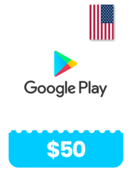 Google Play $50 USA Gift Card