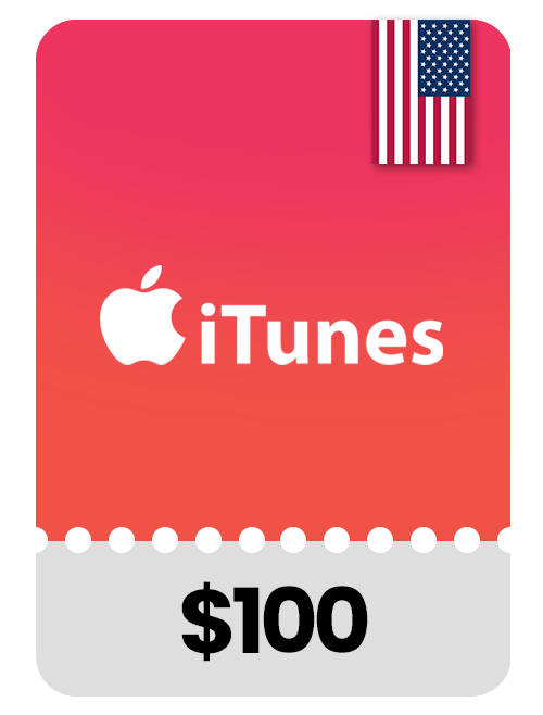 iTunes $100 Gift Card USA