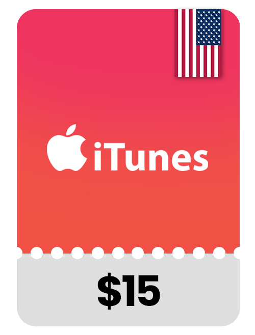 iTunes $15 Gift Card USA