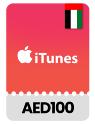 iTunes AED 100 Gift Card UAE