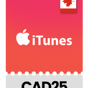 iTunes CAD 25 Gift Card