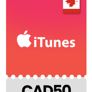 iTunes CAD 50 Gift Card