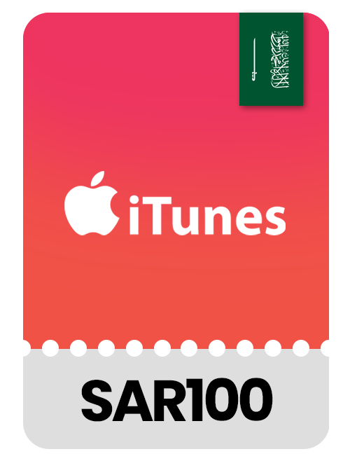 iTunes SAR 100 Gift Card KSA