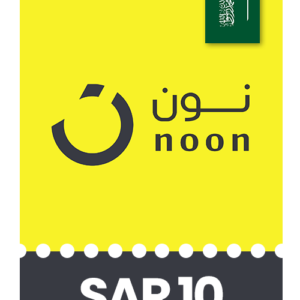 Noon KSA Gift Card value of 10 SAR