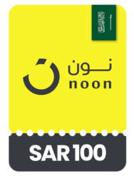 Noon KSA Gift Card value of 100 SAR