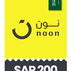 Noon KSA Gift Card value of 200 SAR