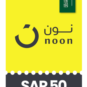 Noon KSA Gift Card value of 50 SAR