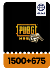 Pubg 1500+675 Gift Card Global