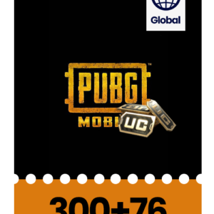 Pubg 300+76 Gift Card Global