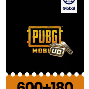 PUBG 600+180 Gift Card Global