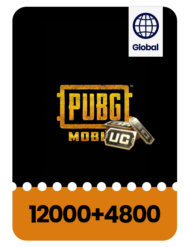 Pubg 12000 UC + 4800 UC Gift Card Global