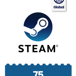 Steam Gift Card value of 75$ Global